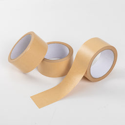 6x Papier Verpakkingstape Bruin 48mmx 20m