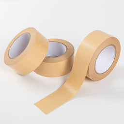 6x Papier Verpakkingstape Bruin 48mmx 50m