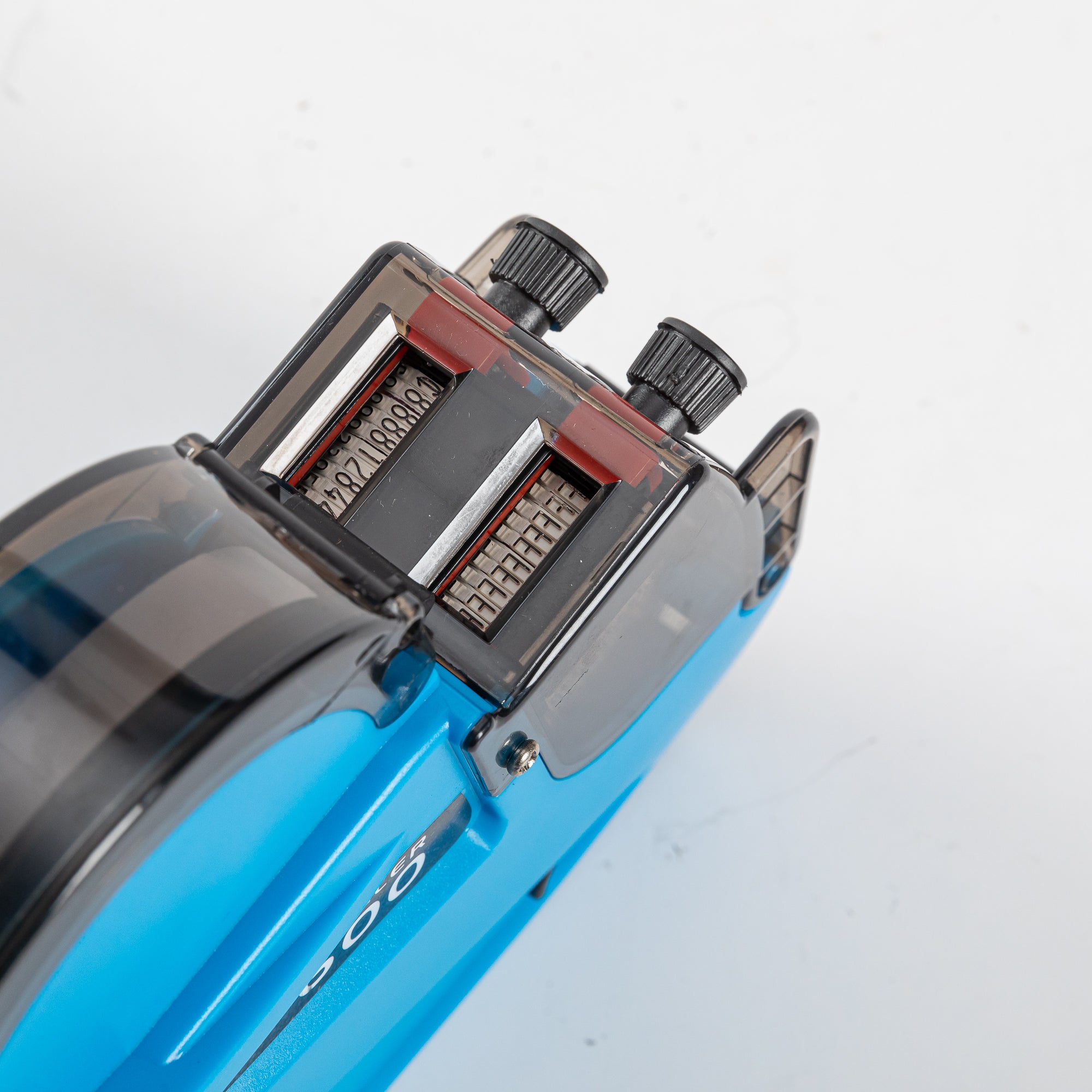 1x Prijstang SG-600 - 2 rijen - met datum - Blauw