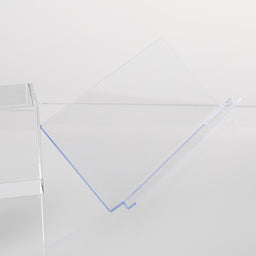 1x Legbord Plexi - voor Lamellenwand