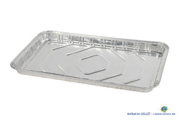 50x Aluminium Bak 410x260x25 mm Inhoud 1700 ml