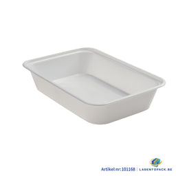 Maaltijdbak PP 500ml Wit