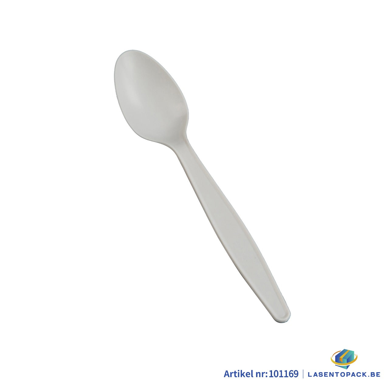 50x Herbruikbare Lepel 160mm – Wit