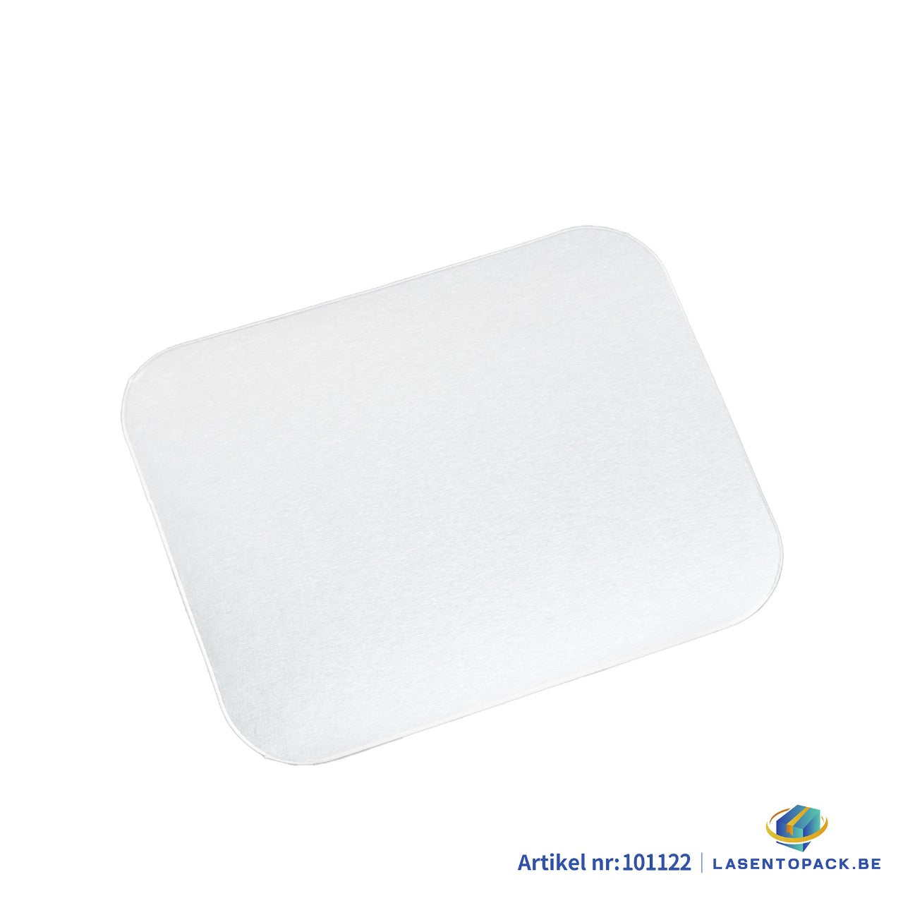 125x Deksel voor Aluminium Bak 300 ml – 125 x 95 mm
