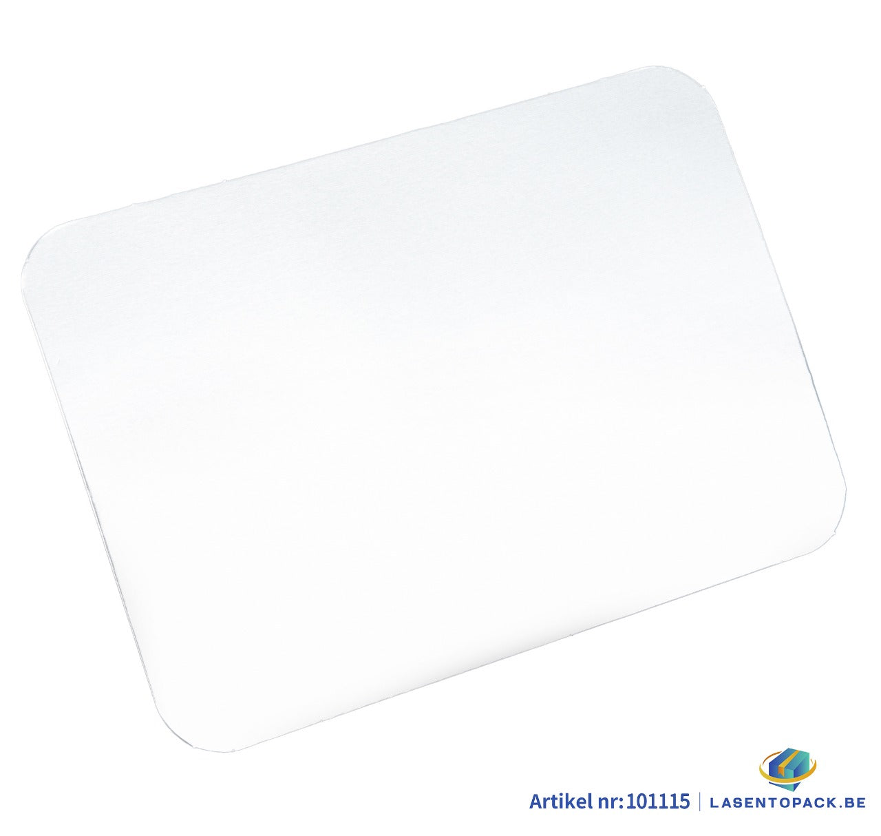 125x Deksel voor Aluminium Bak 750 ml – 201x142 mm