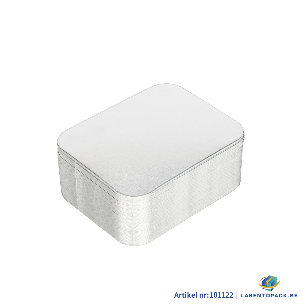 125x Deksel voor Aluminium Bak 300 ml – 125 x 95 mm