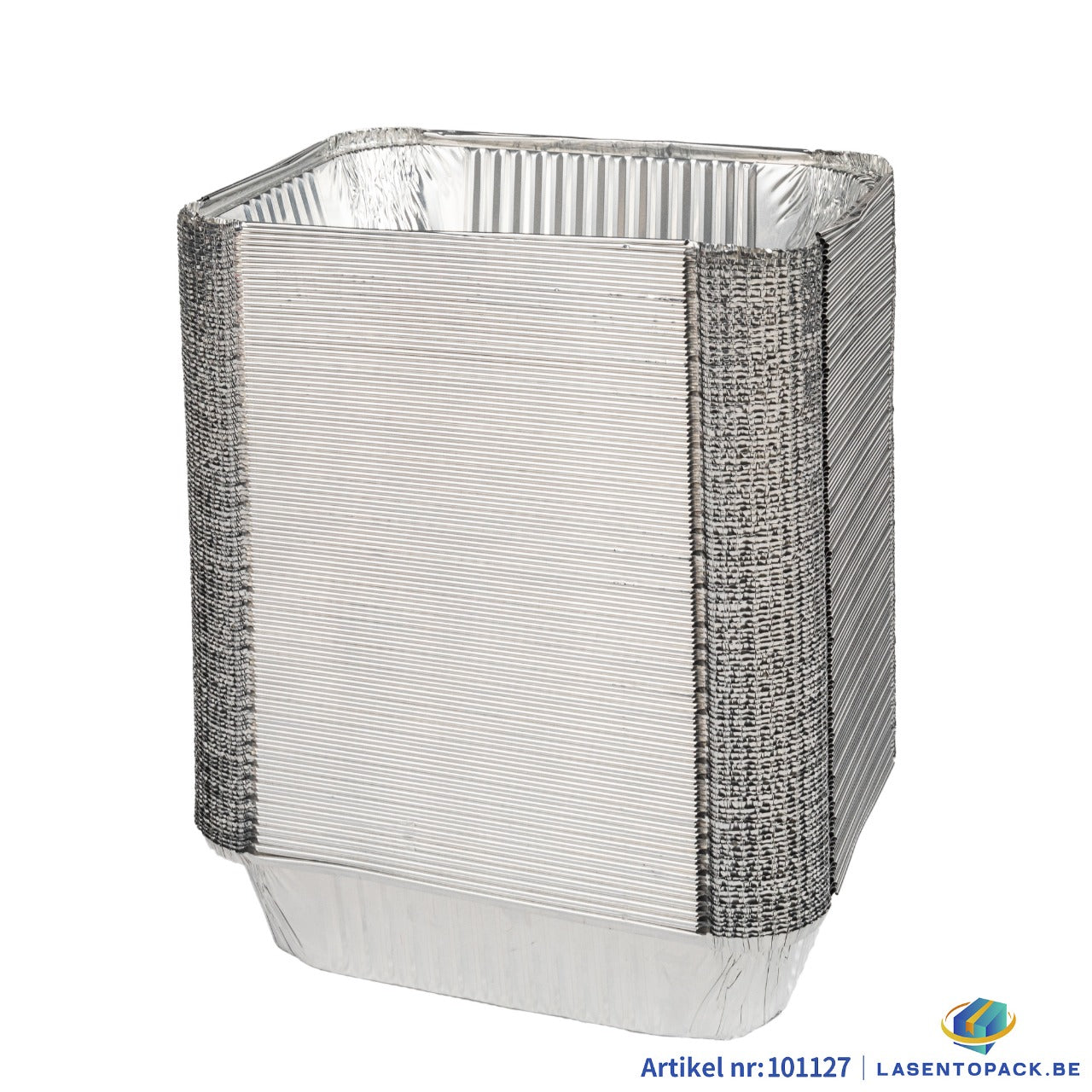 125x Aluminium Bak  1900ml   242 x 172 x 53 mm