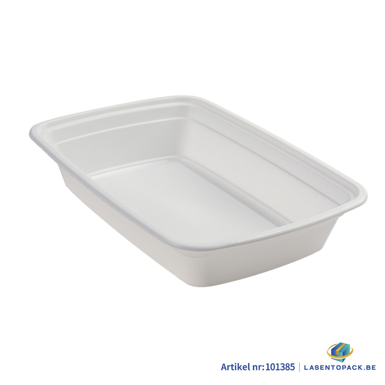 150x Maaltijdbak PP 550ml met Deksel – Zwart | Stevig en Herbruikbaar (Set)