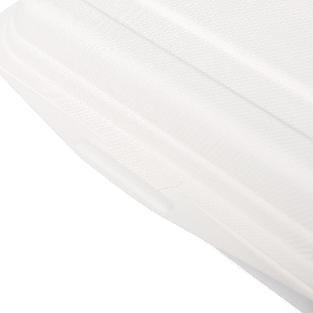 100x Menubox 1-vaks 600ML suikerriet BIO (Menu box sugarcane) 182mm X 136mm X 65mm