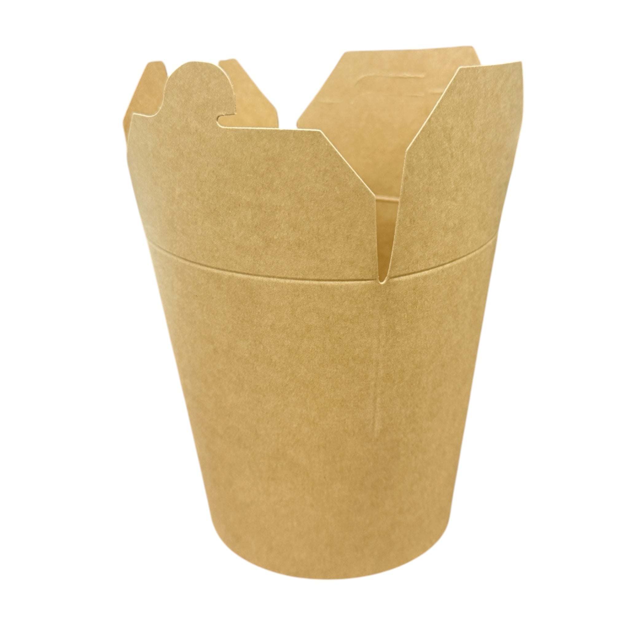 500x Wok to Go beker 32oz 1000ml kraft