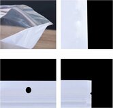 100x Reparatie Zakjes - Premium Gripzakjes (10cm x 22cm) – Zelfsluitende Sealbag Ziplock Zakjes