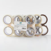 6x Low Noise Verpakkingstape - Transparant - PP Plakband - 48mm x 60m