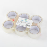 6x No Noise Verpakkingstape - PP Plakband - 48mm x 60m