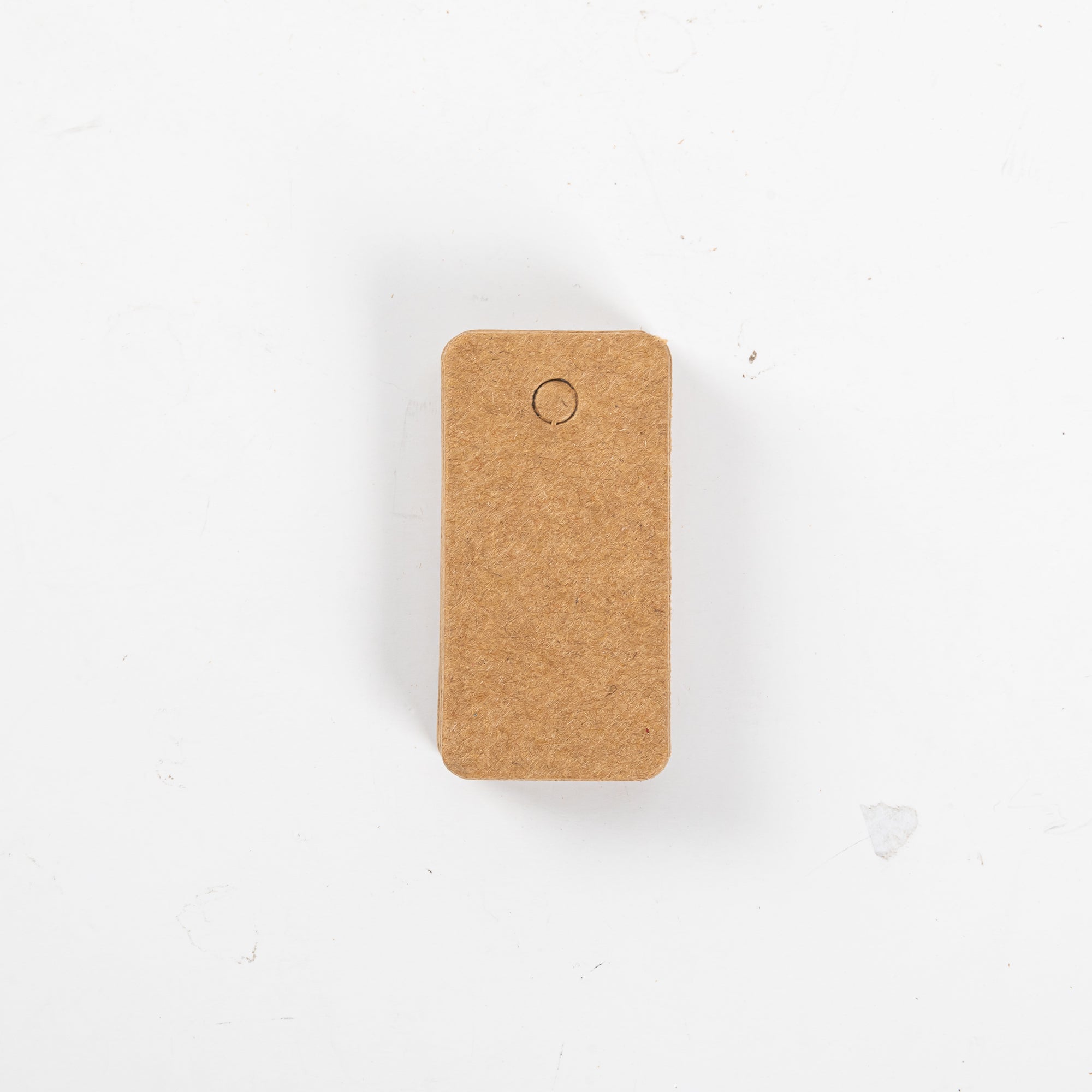 500x Eco Manila Label - 2.5cm x 5cm 