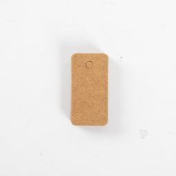500x Eco Manila Label - 2.5cm x 5cm 
