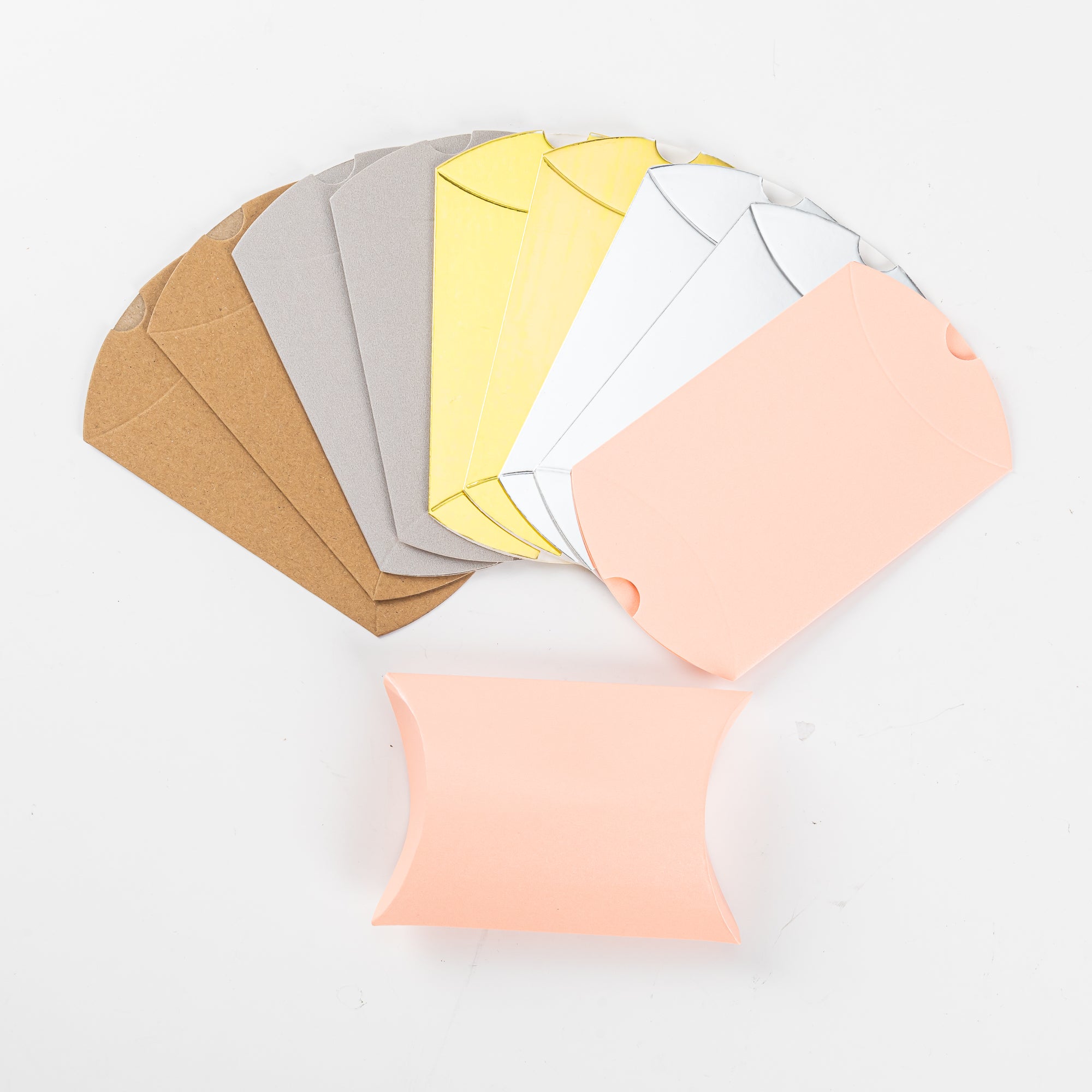 12x Kussendoos -  23x12x3.5 cm - Roze