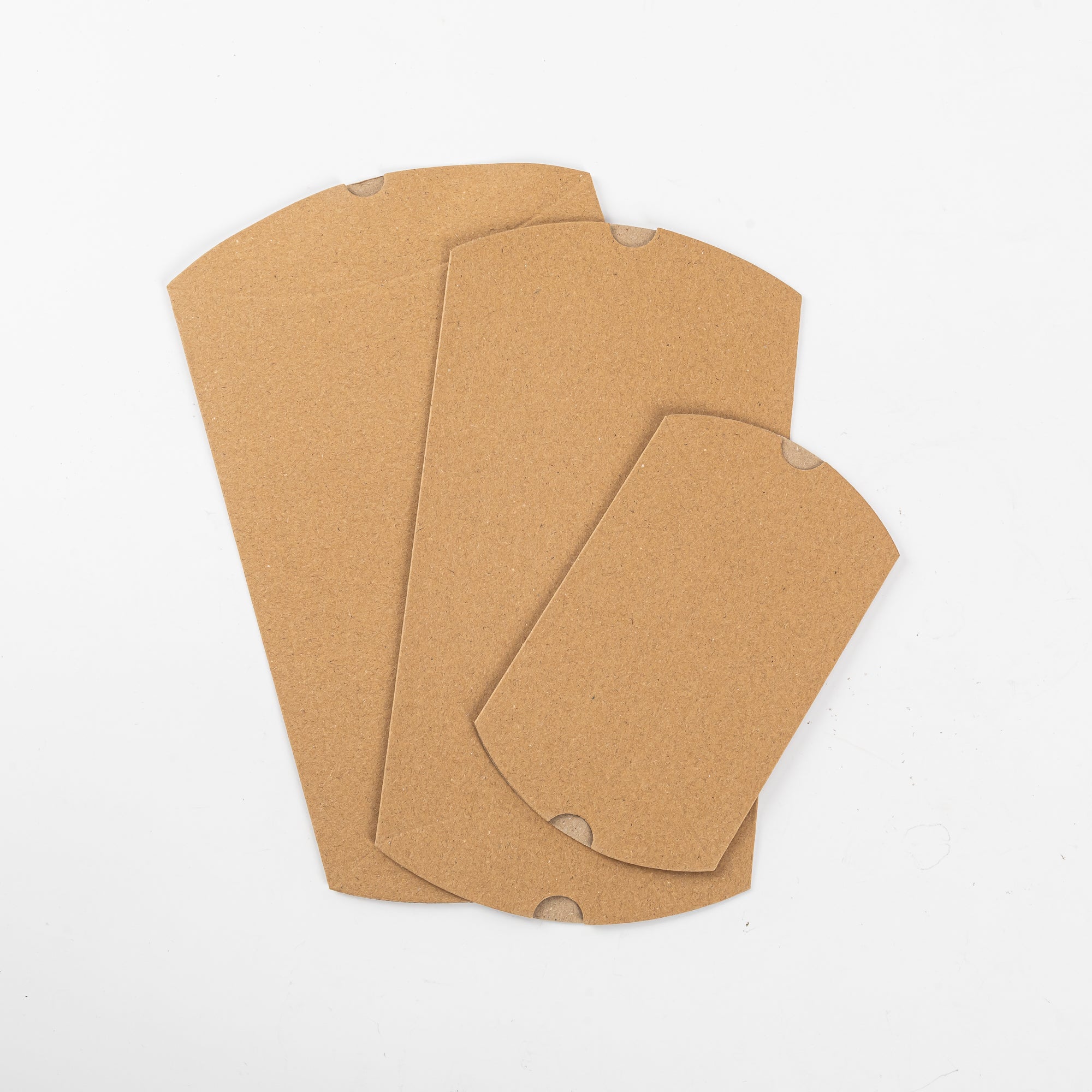 12x Cushion box - 15x9x3.5 cm - Kraft cardboard 