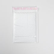 20x Luchtkussen enveloppen - 23cm x 23cm + 4cm - Hoogglans Wit