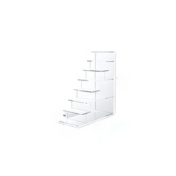 1x Acryl portemonnee display - 7-laags
