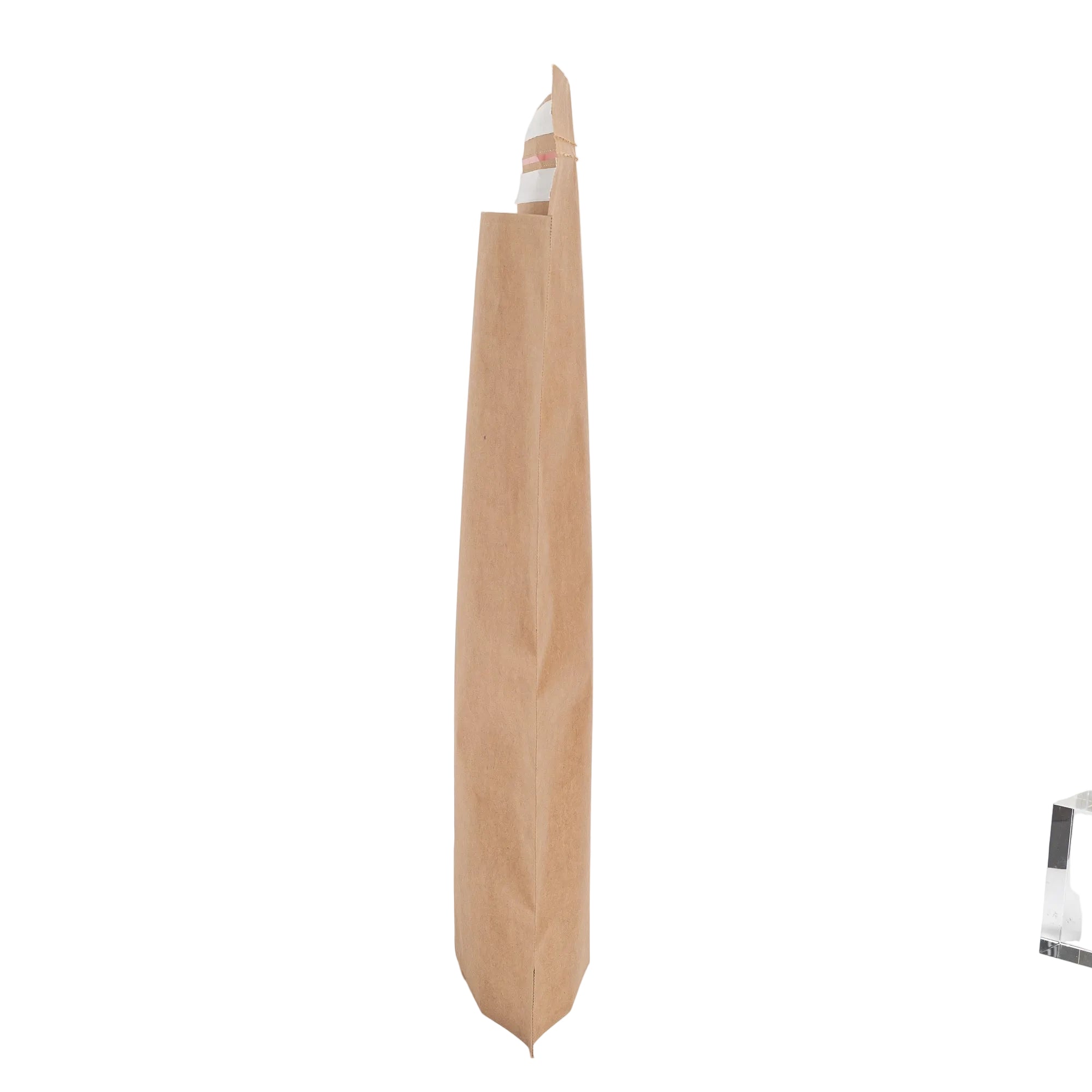 50x Papieren Verzendzakken met Zijvouw en Bodem - 48cm x 47cm x 12cm + 7.5cm retour plakstrip