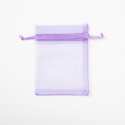 50x Organza Zakje - 70mm x 90mm - Paars