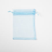 50x Organza Zakje -k - Licht Blauw