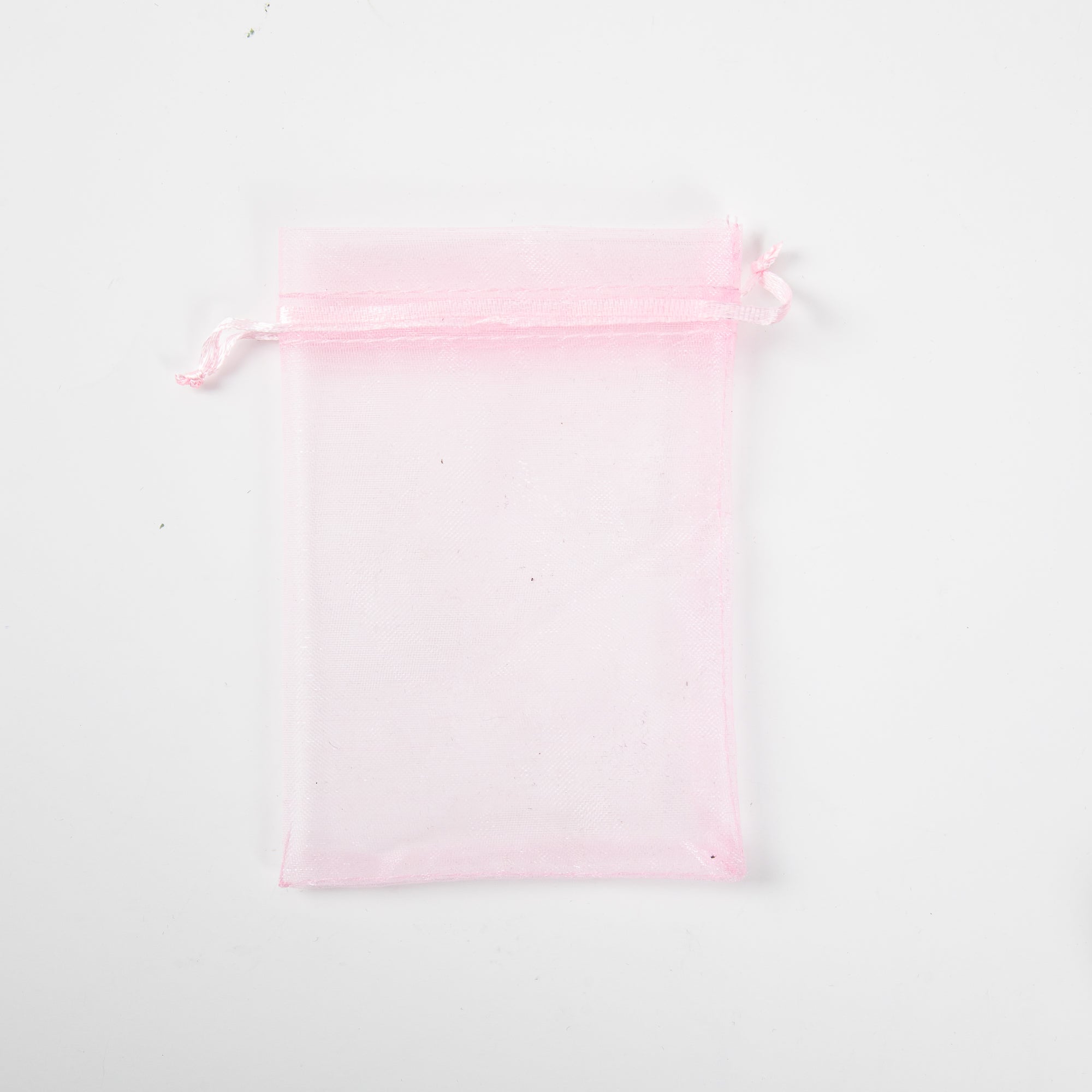50x Organza Bag - 150mm x 200mm - Light Pink