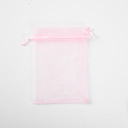 50x Organza Zakje - 150mm x 200mm - Licht Roze