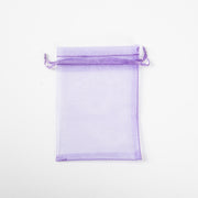 50x Organza Zakje - 150mm x 200mm - Paars