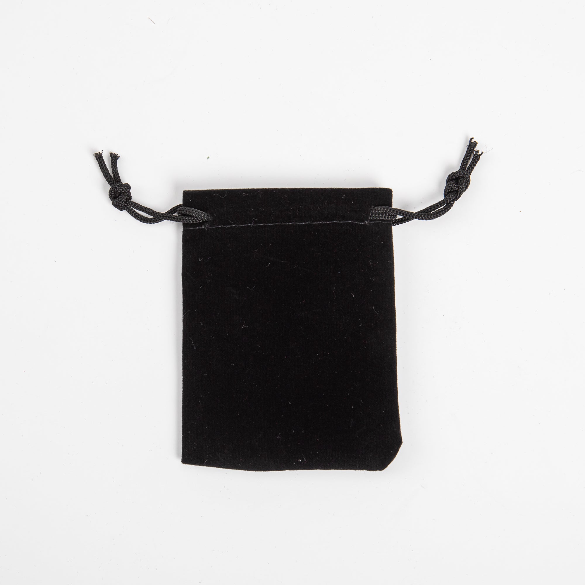50x Velour/Velvet Bag - 110mm x 160mm - Black