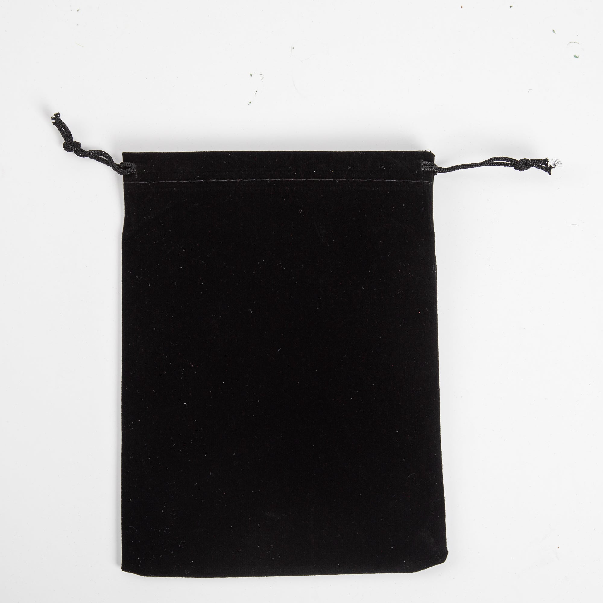 50x Velour/Velvet Bag - 110mm x 160mm - Black