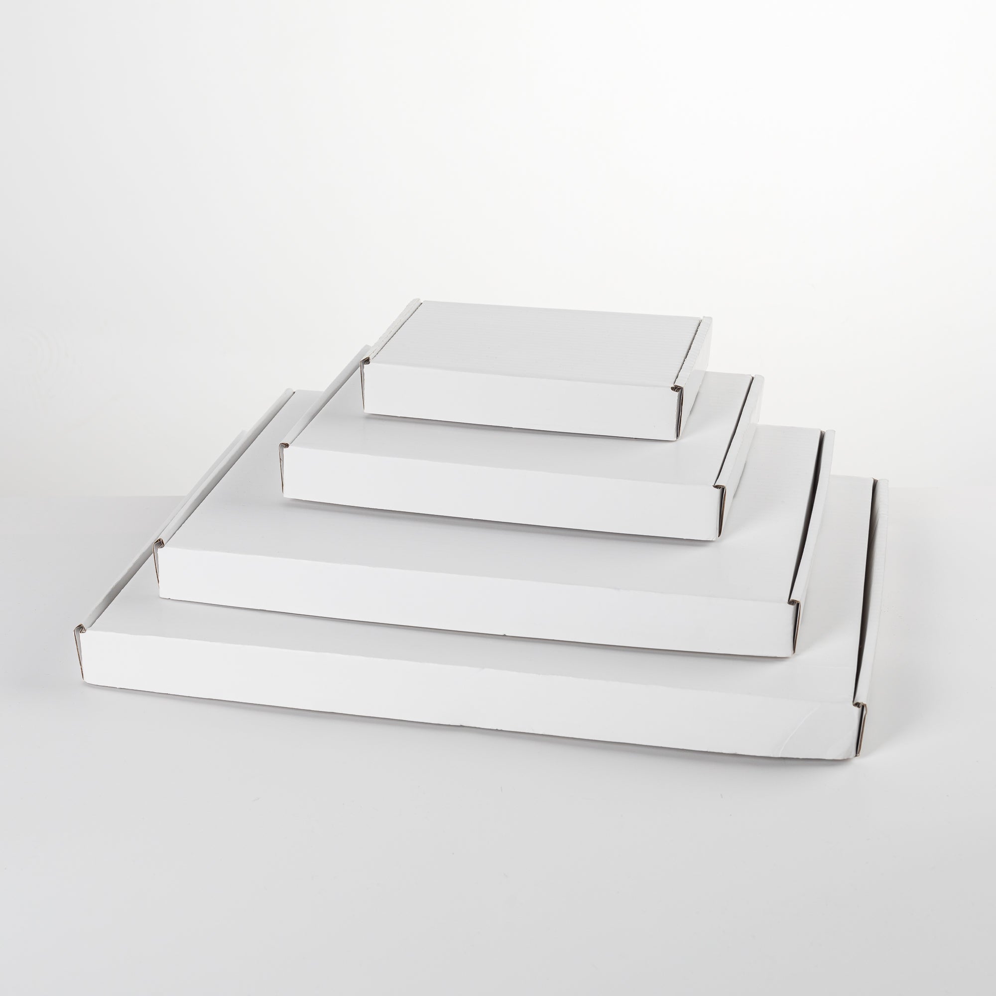 50x Brievenbusdoos MAX - 37x26x2.8 cm - Wit