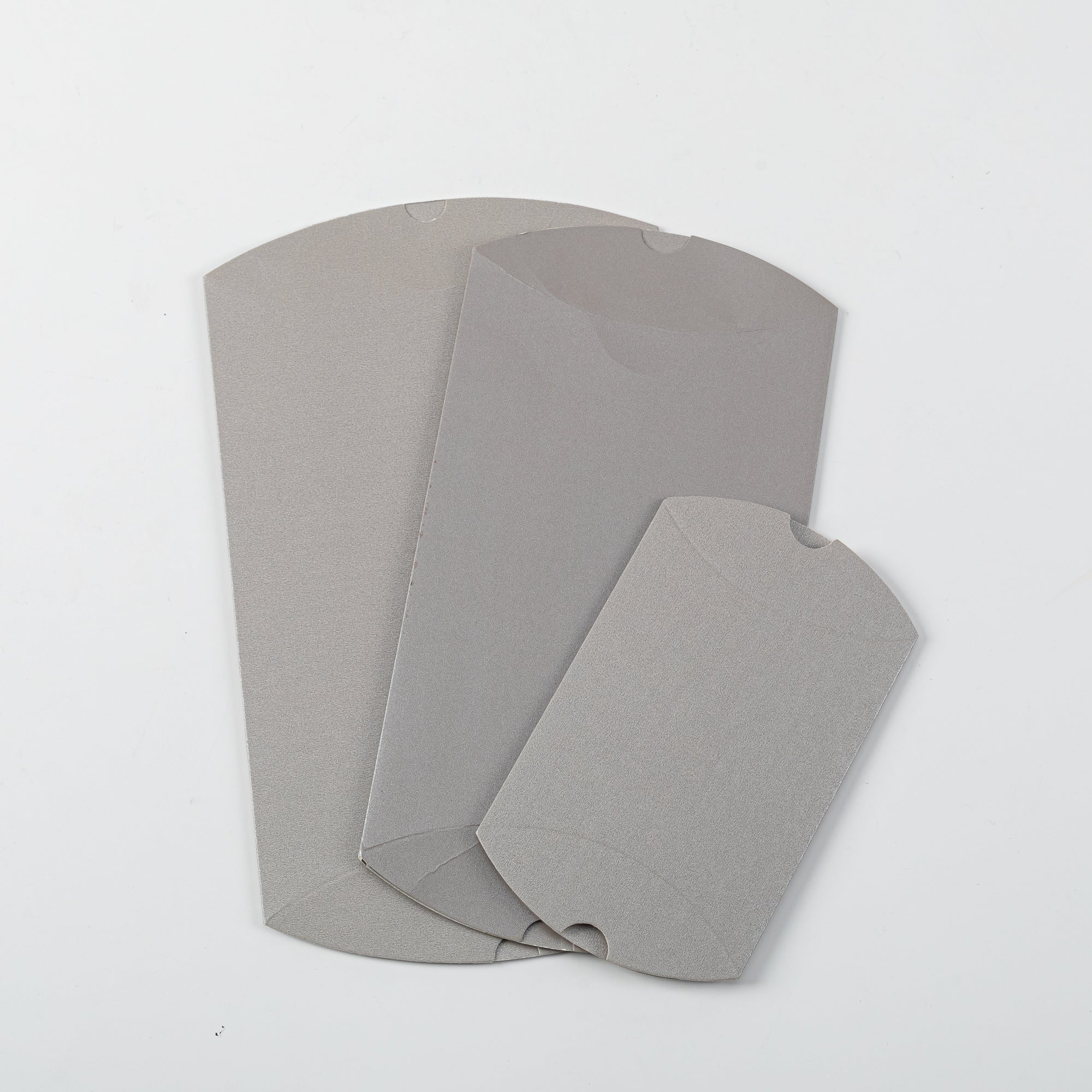 12x Kussendoos - 25x15x3.5 cm - Grijs