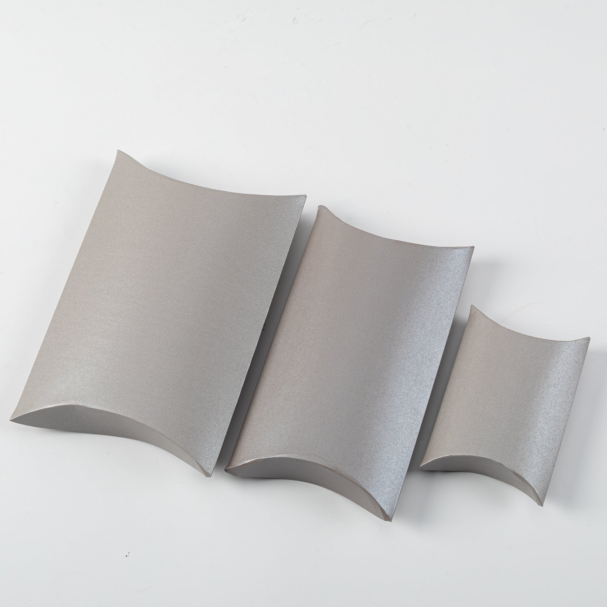 12x Kussendoos - 25x15x3.5 cm - Grijs