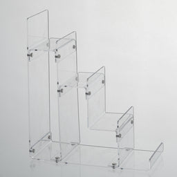 1x Acryl portemonnee display - 4-laags