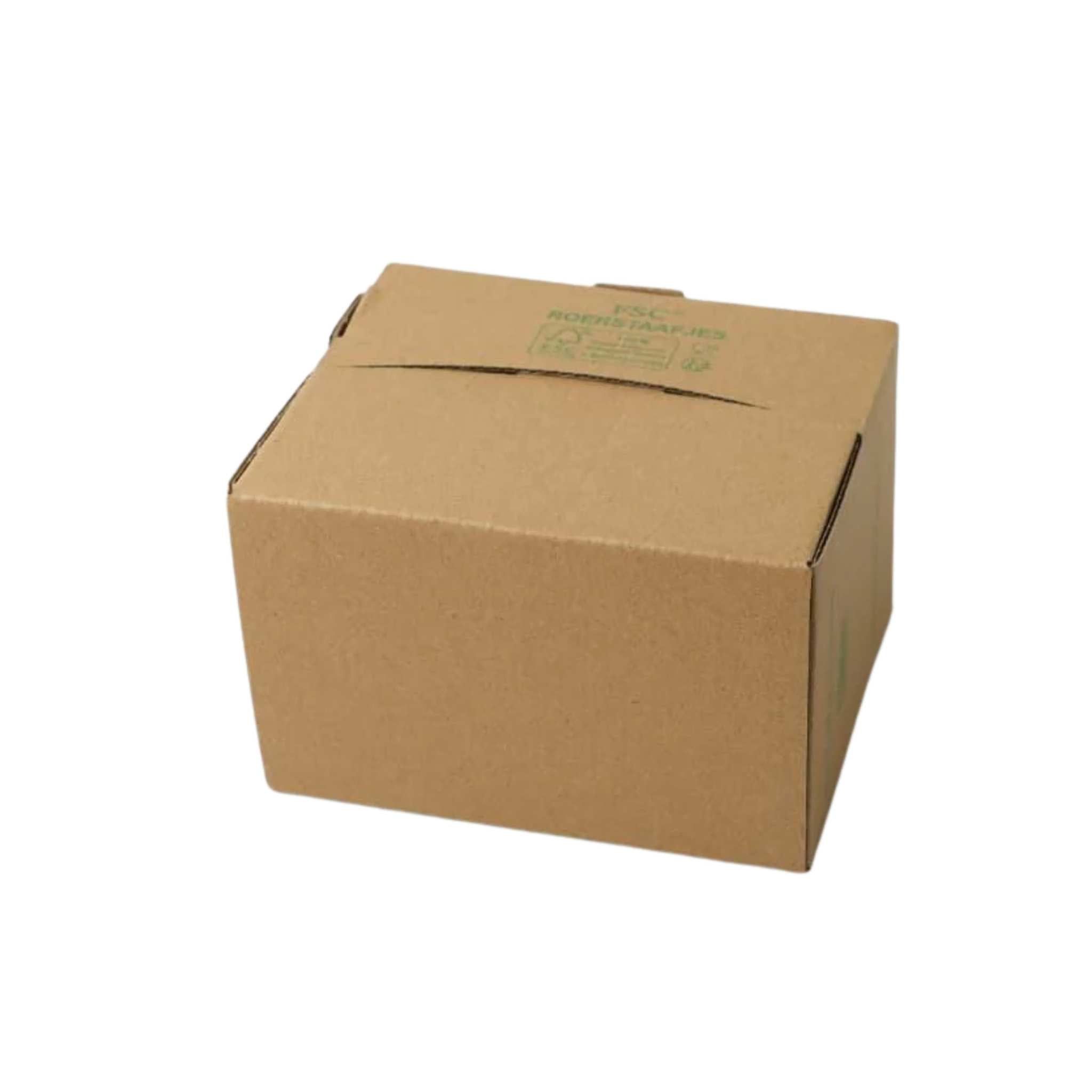 1000x Roerstaafjes in Spenderbox 14cm FSC 100% Hout