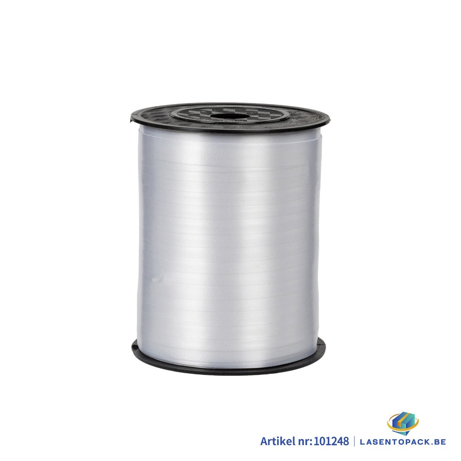 Krullint 10mm x 250meter - Mat Zilver