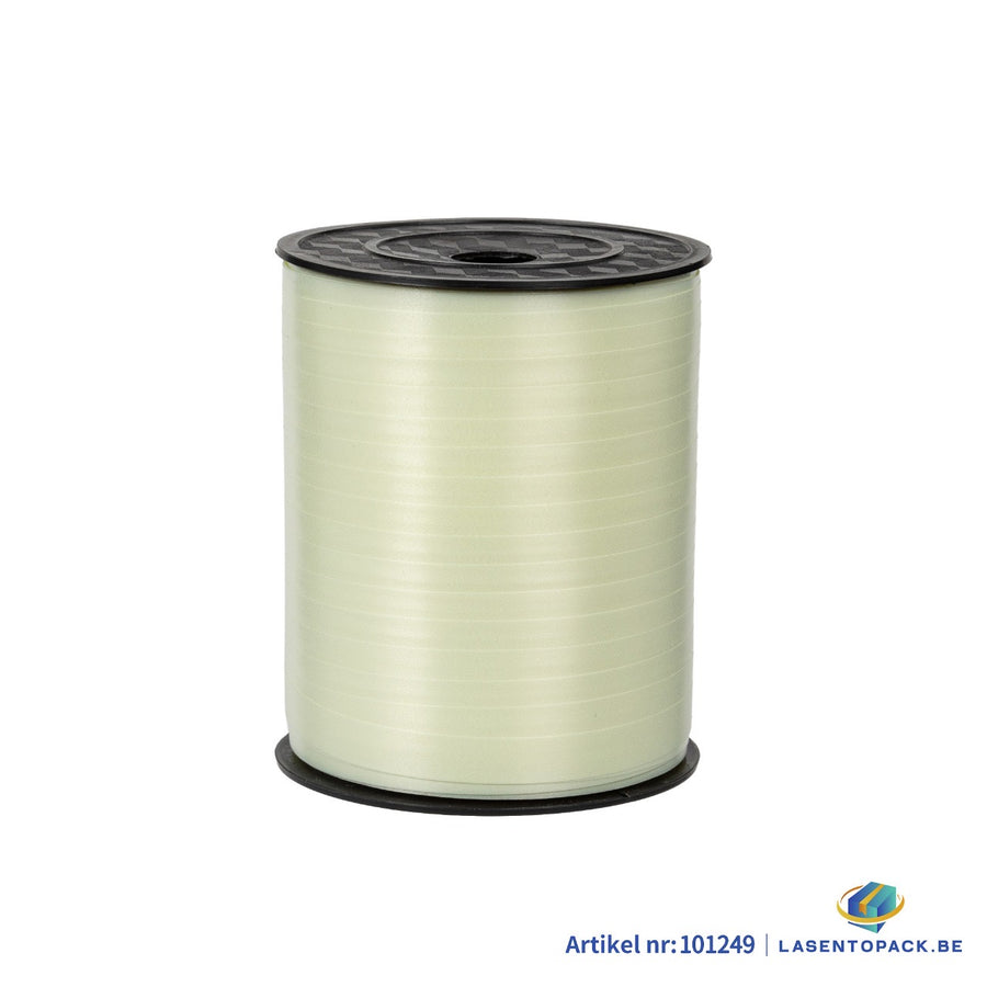 Krullint 10 mm x 250 m – Licht Pastelgroen