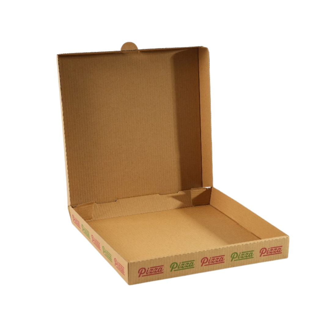 100x Pizza Doos 260mm x 260mm x 35mm FSC Golfkarton