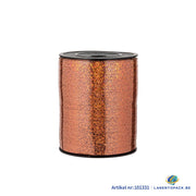 Krullint 5 mm x 500 m – Metallic Roze Goud met Holografische Glans