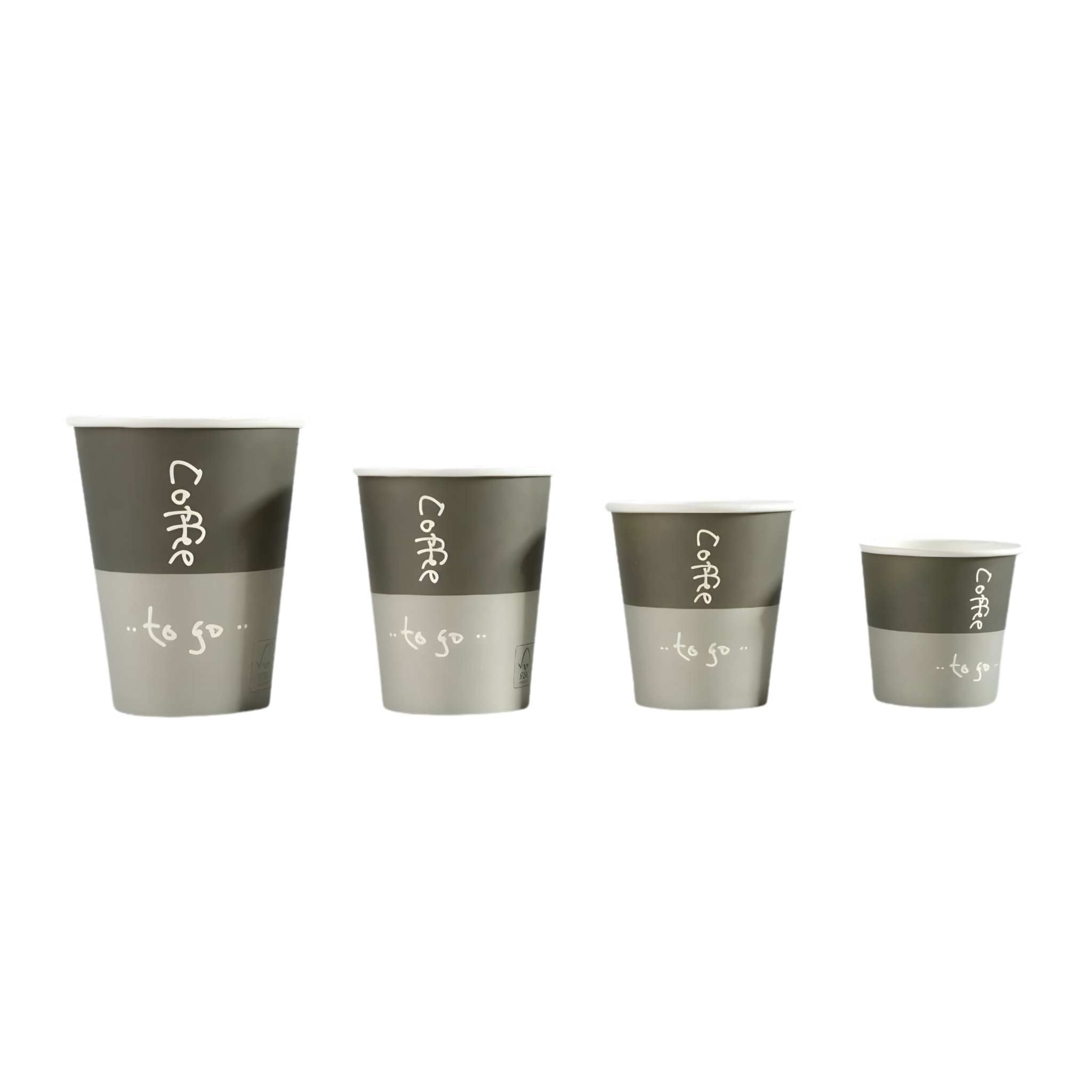 1000x Coffee to go espresso koffiebeker 120ml 4oz