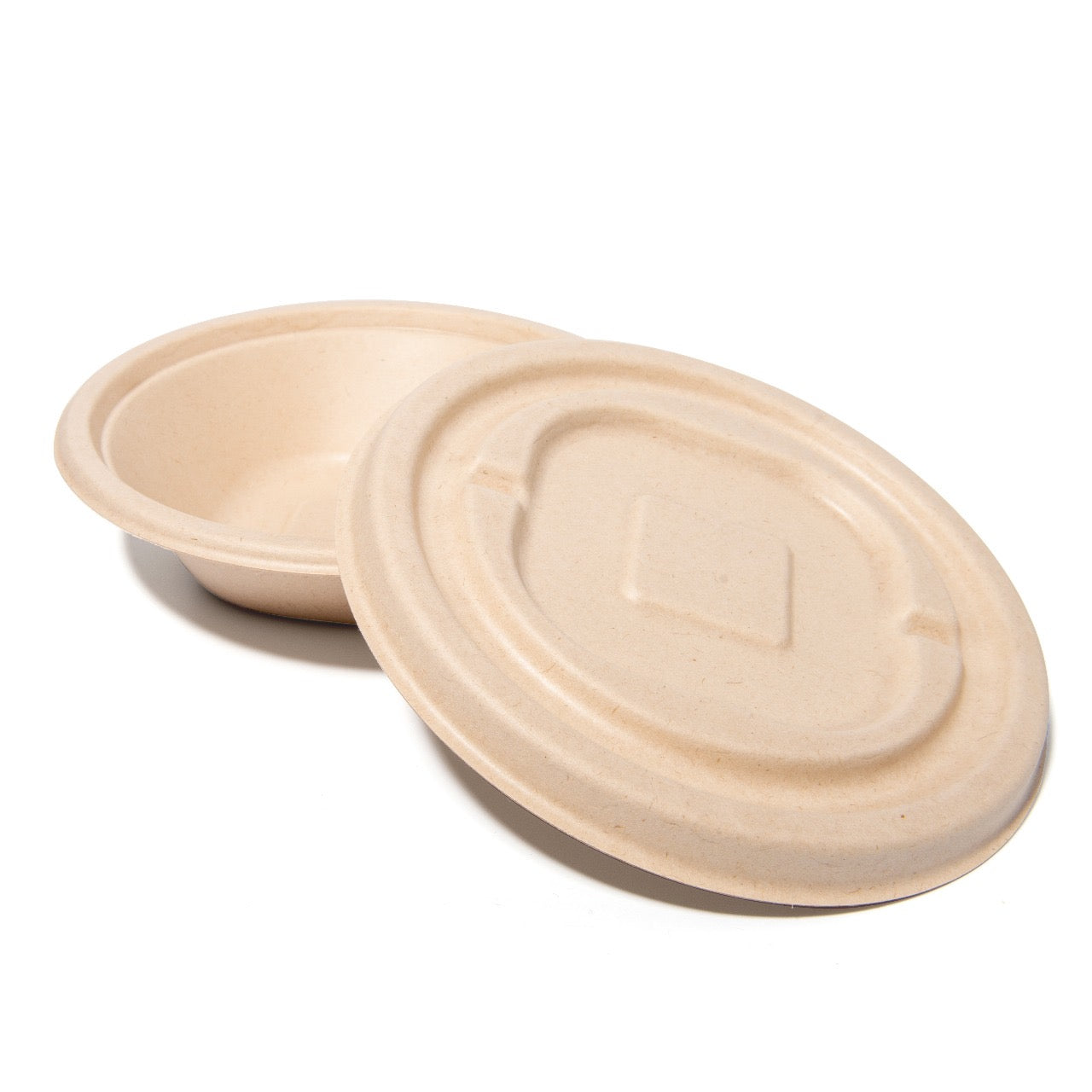 600x Deksel voor Kom 480ml/500ml Ø150mm (16oz) Suikerriet BIO