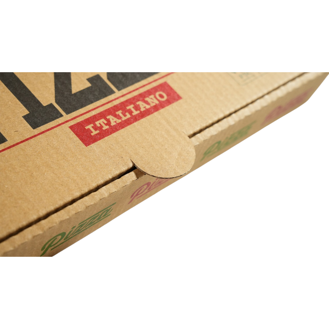 100x Pizza Doos 260mm x 260mm x 35mm FSC Golfkarton