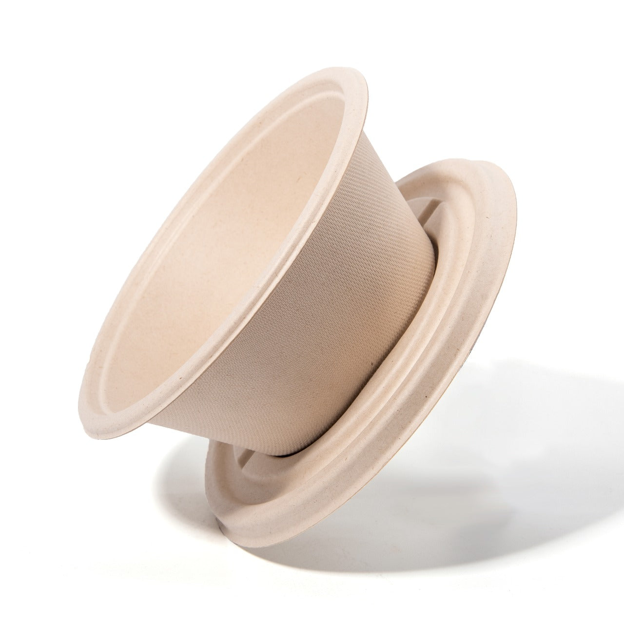 400x Deksel voor Kom 1420ml Ø210mm 48oz Suikerriet BIO