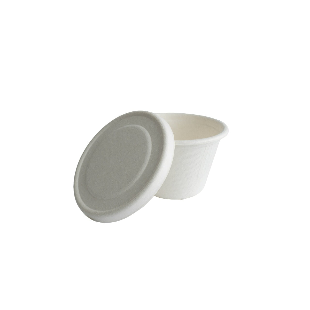 2000x Bio Sauscup van suikerriet – 4oz (120ml) wit
