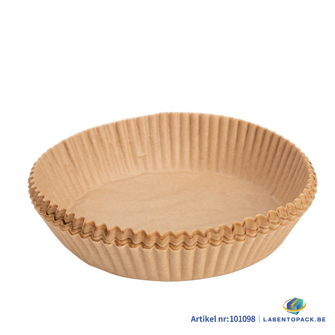 Airfryer BakPapier Airfryer Bakjes Wegwerpbakjes Rond 50 stuks 160 mm x 45 mm Airfryer Accesoires L & XL
