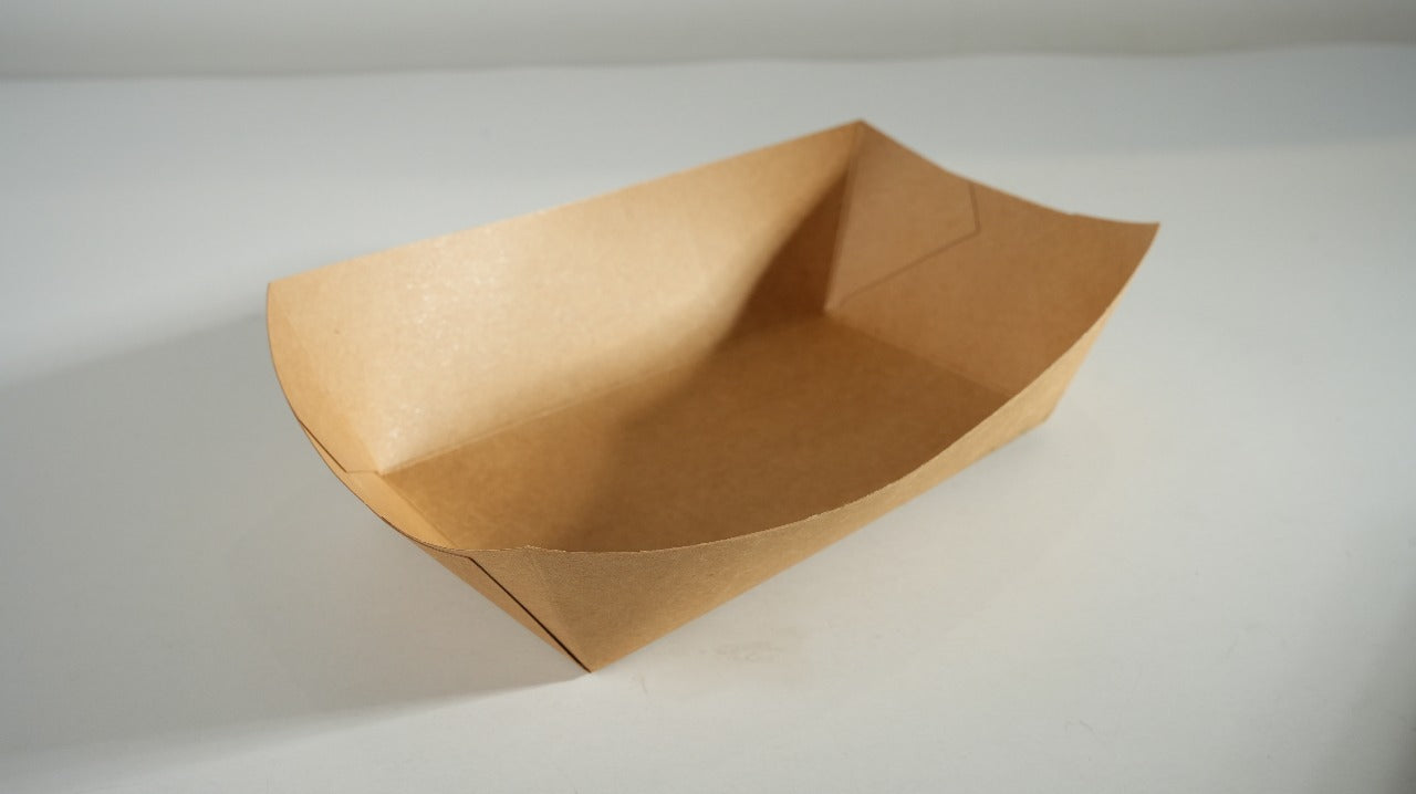 400x Frietbakjes A50 kraft FSC