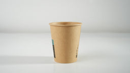 1000x  Koffiebeker karton Nature Kraft Ø80mm 240ml 8oz  Bruin FSC en BIO