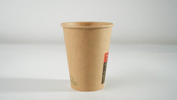 1000x  Koffiebeker karton Nature Kraft 350ml 12oz  Bruin FSC en BIO