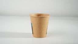 1000x Coffee to go Espresso koffiebeker Nature Kraft 120ml 4oz bruin FSC en BIO